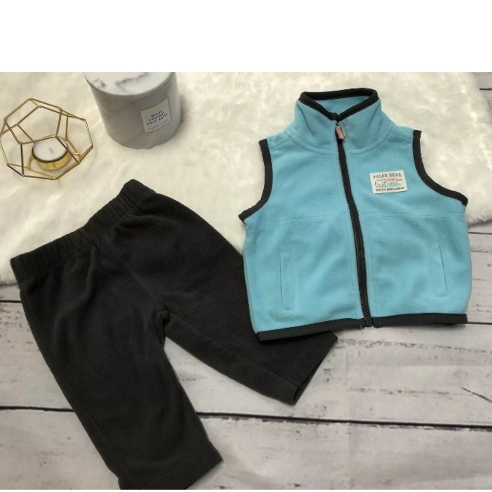 Carters baby vest and sweats size 3 months